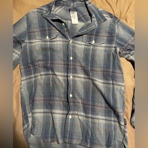 Patagonia flannel button down size Medium